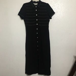 Vintage button up dress